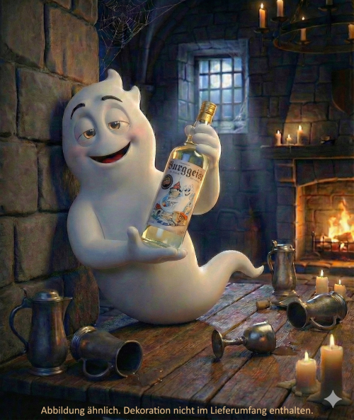 Fränkischer Burggeist 0,7L 1x Klarer Kräuter-Schnaps DLG-Prämiert