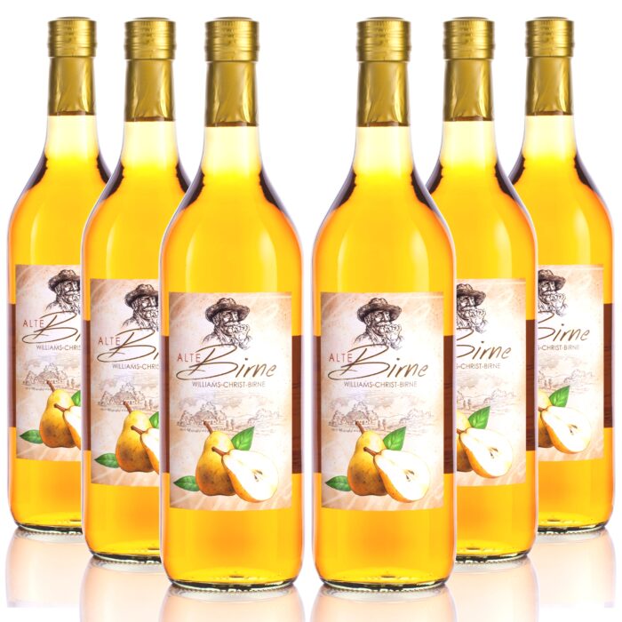 Alte Birne / Vieille Poire 1,0L 6x Williams-Birnen-Spezialität
