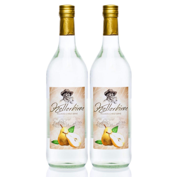 Kellerbirne 2x1,0L Williams-Christ Birnen Schnaps