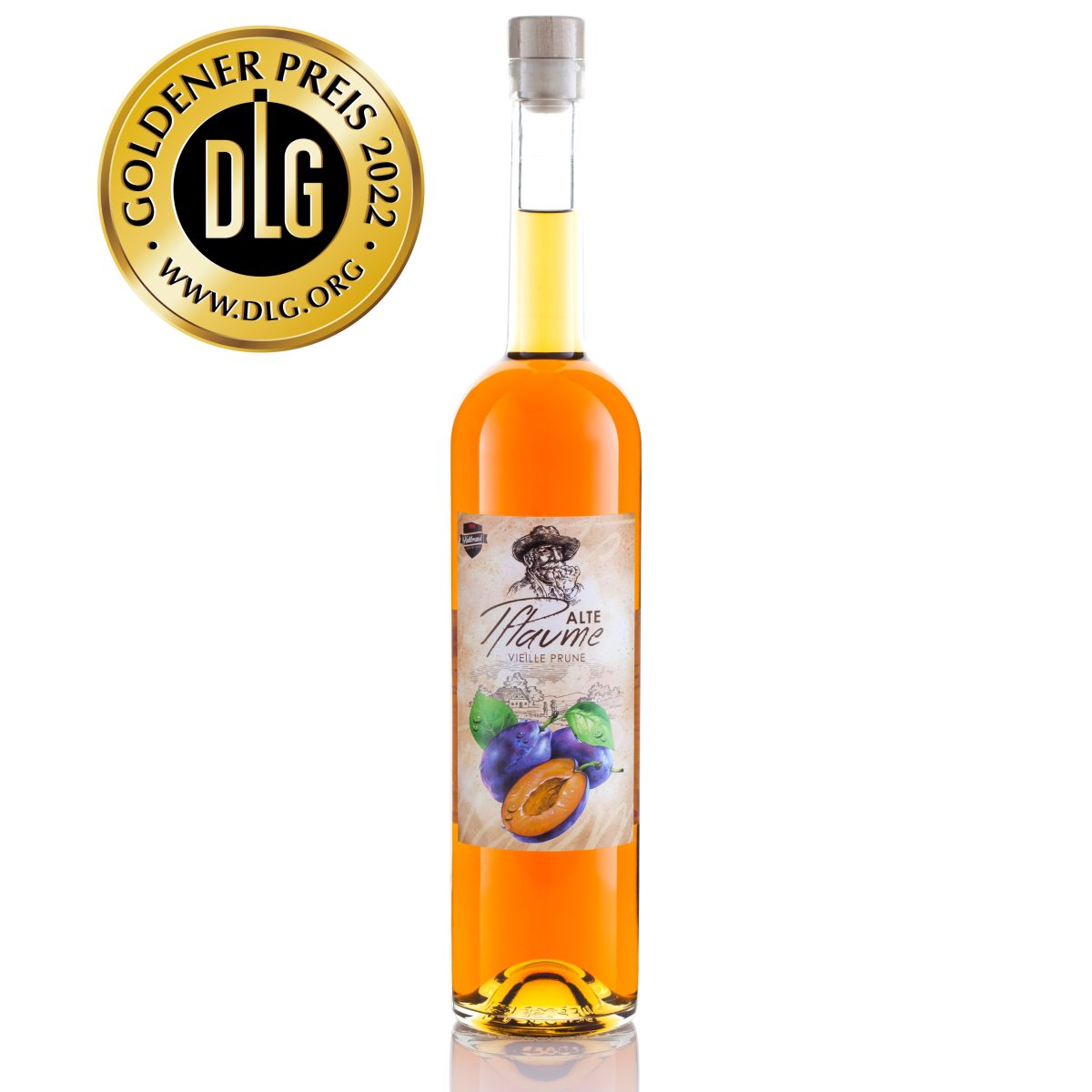 Alte Pflaume / Vieille Prune 0,7L 1x Pflaumen-Spezialität DLG-Prämiert ... Alte Pflaume / Vieille Prune 0,7L 1x Pflaumen-Spezialität DLG-Prämiert ...